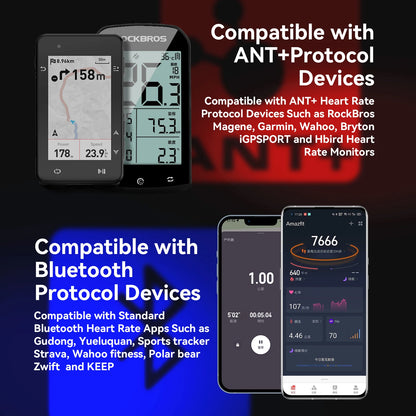 Cinta Cardíaca Esportiva Bluetooth ANT+ à Prova D’Água