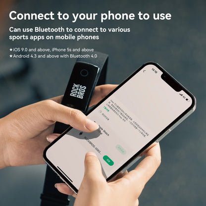 Cinta Cardíaca Esportiva Bluetooth ANT+ à Prova D’Água